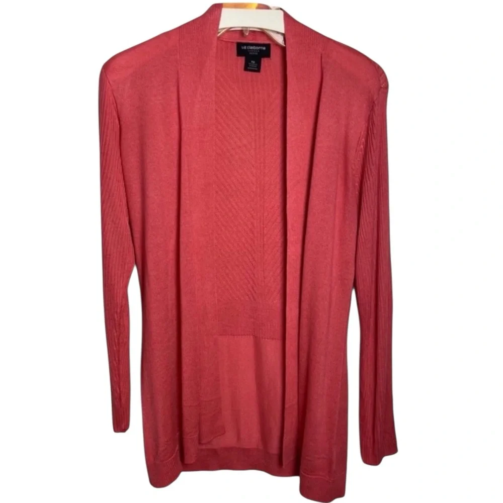 LIZ CLAIBORNE Long Sleeve Cardigan